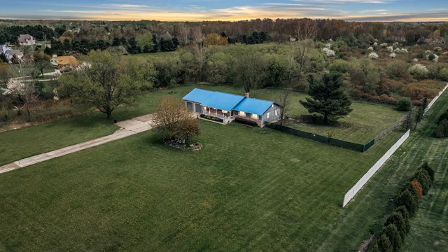 Aerial of the Davison ten-acre parcel